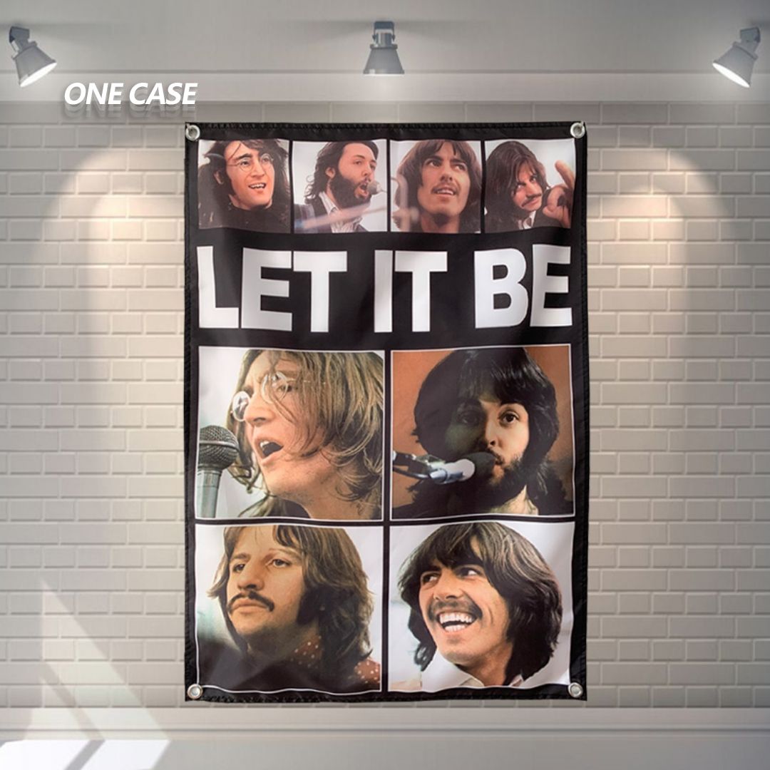 The Beatles Rock Band Tapestry Deco Wall Hanging For Room -ONECASE.STUDIO