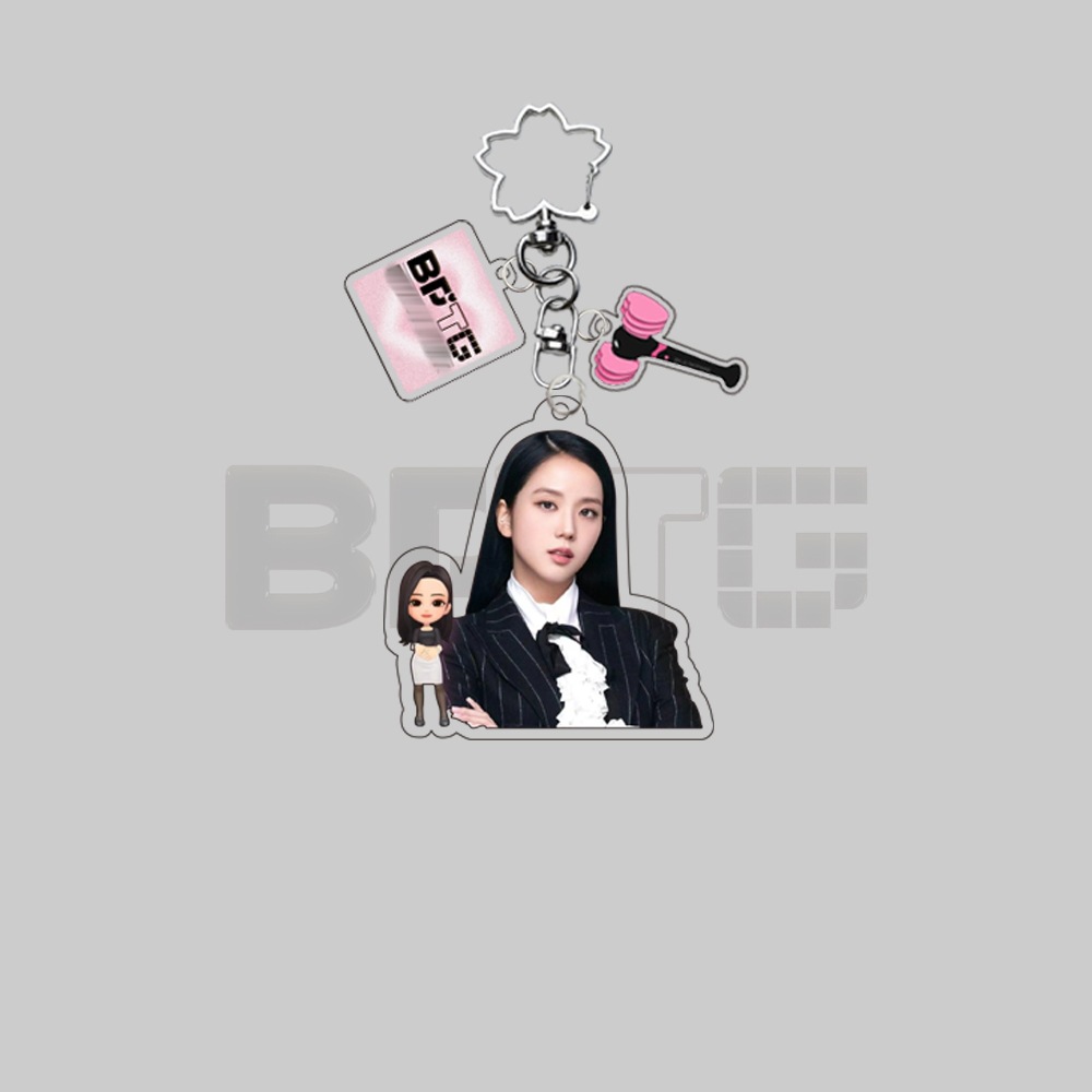 K-pop Band Black Pink Keychain Photoshoot Peripheral Kpop