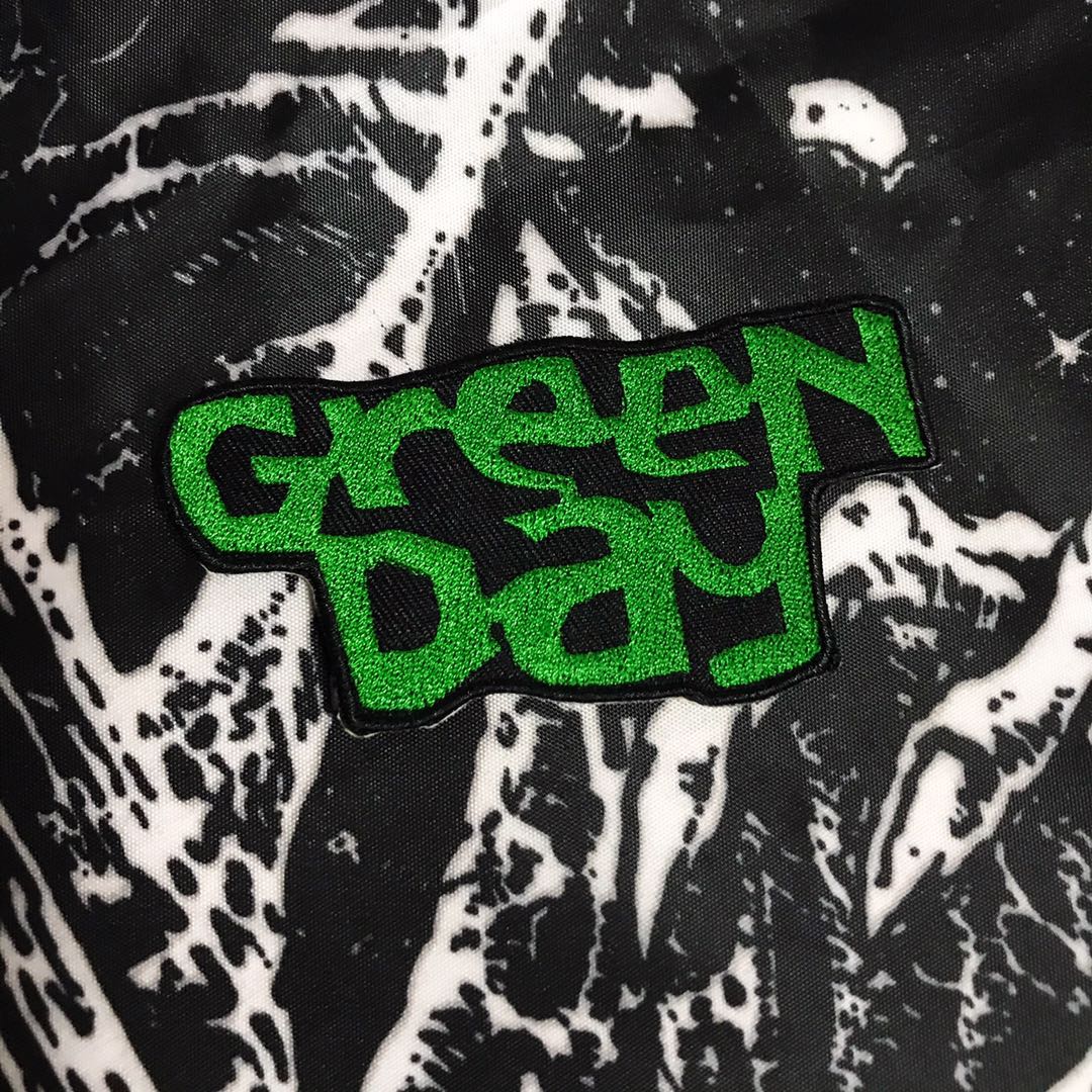 Green Day Peripherals Back Label Cloth Label Patch Metal Rock