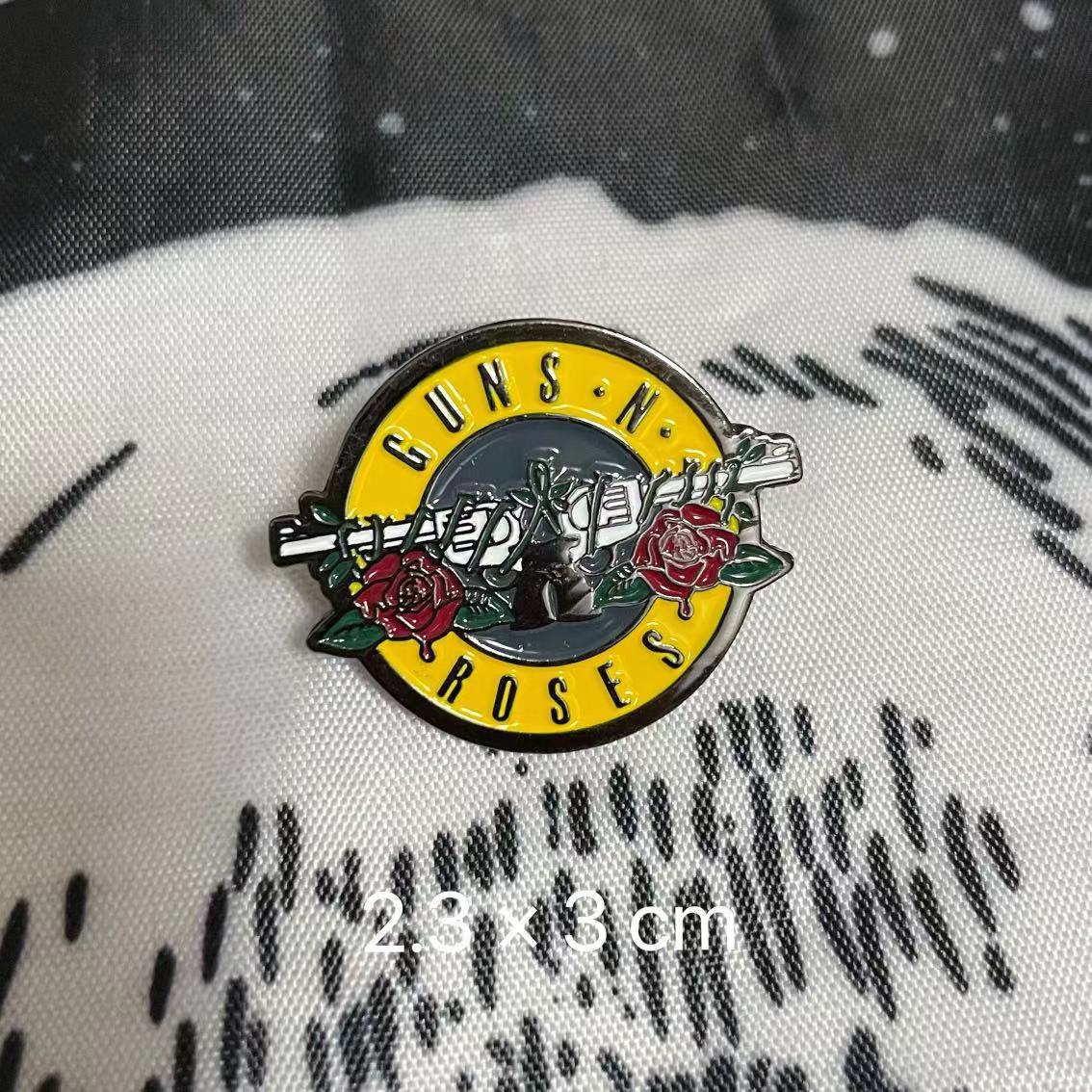 Nirvana Band Rock Musician Retro Brooch Rock Badge Pin