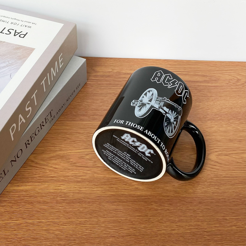 ACDC Retro Rock Band Peripheral Mugs Coffee Cup Collectible
