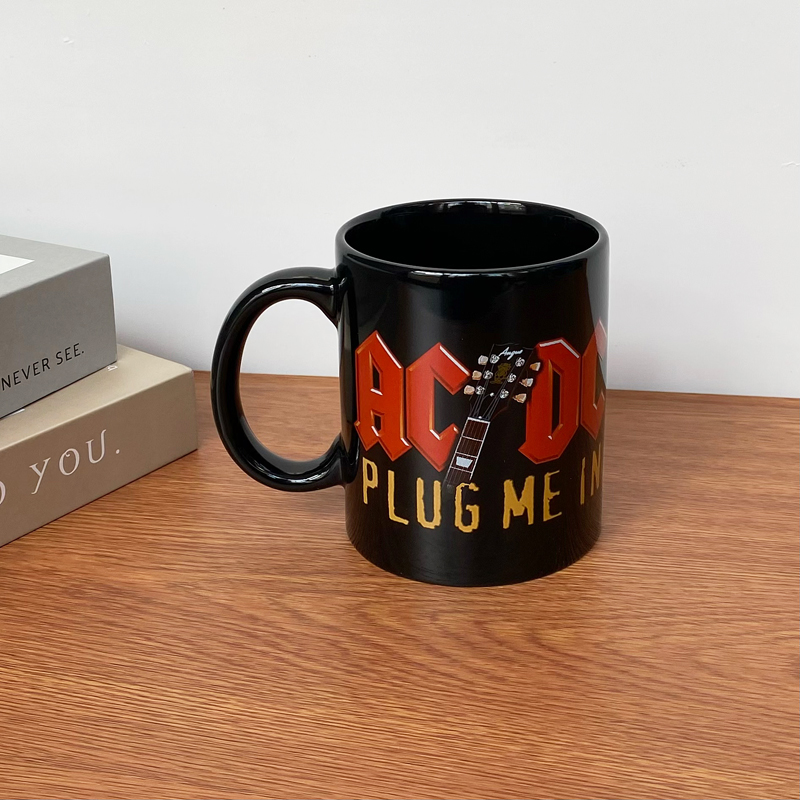 ACDC Retro Rock Band  Mugs Coffee Cup Peripheral Collectible