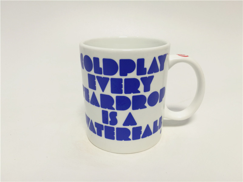 Coldplay Retro Rock Band Peripheral Mugs Coffee Cup Collectible Porcelain Cup