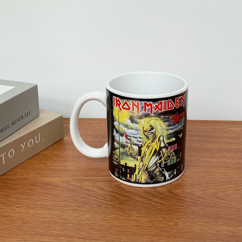 Iron Maiden  Retro Rock Band Peripheral Mugs Coffee Cup Collectible