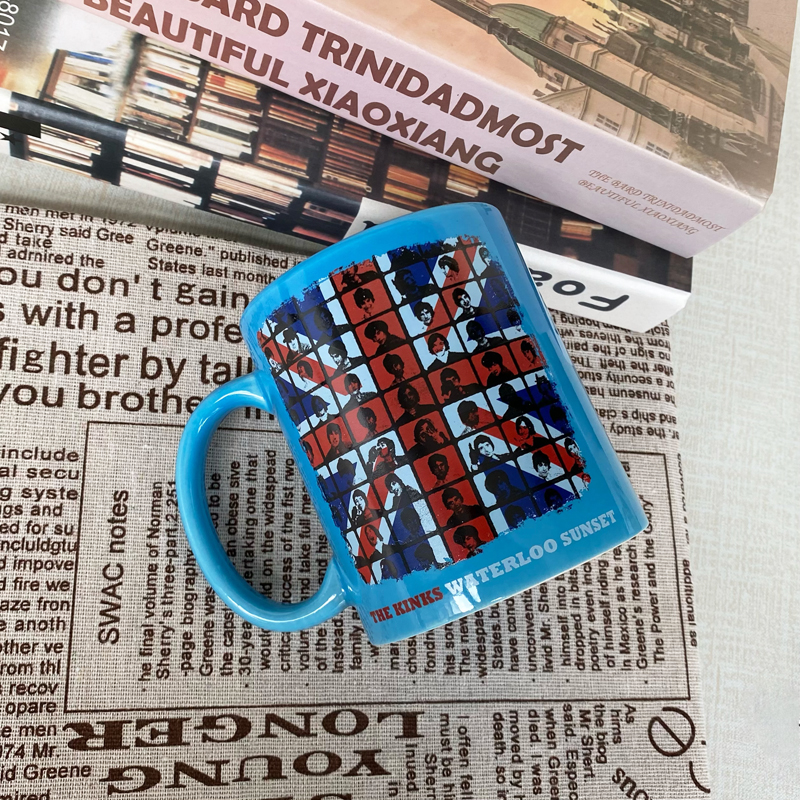 The Kinks Retro Rock Band Peripheral Mugs Coffee Cup Collectible