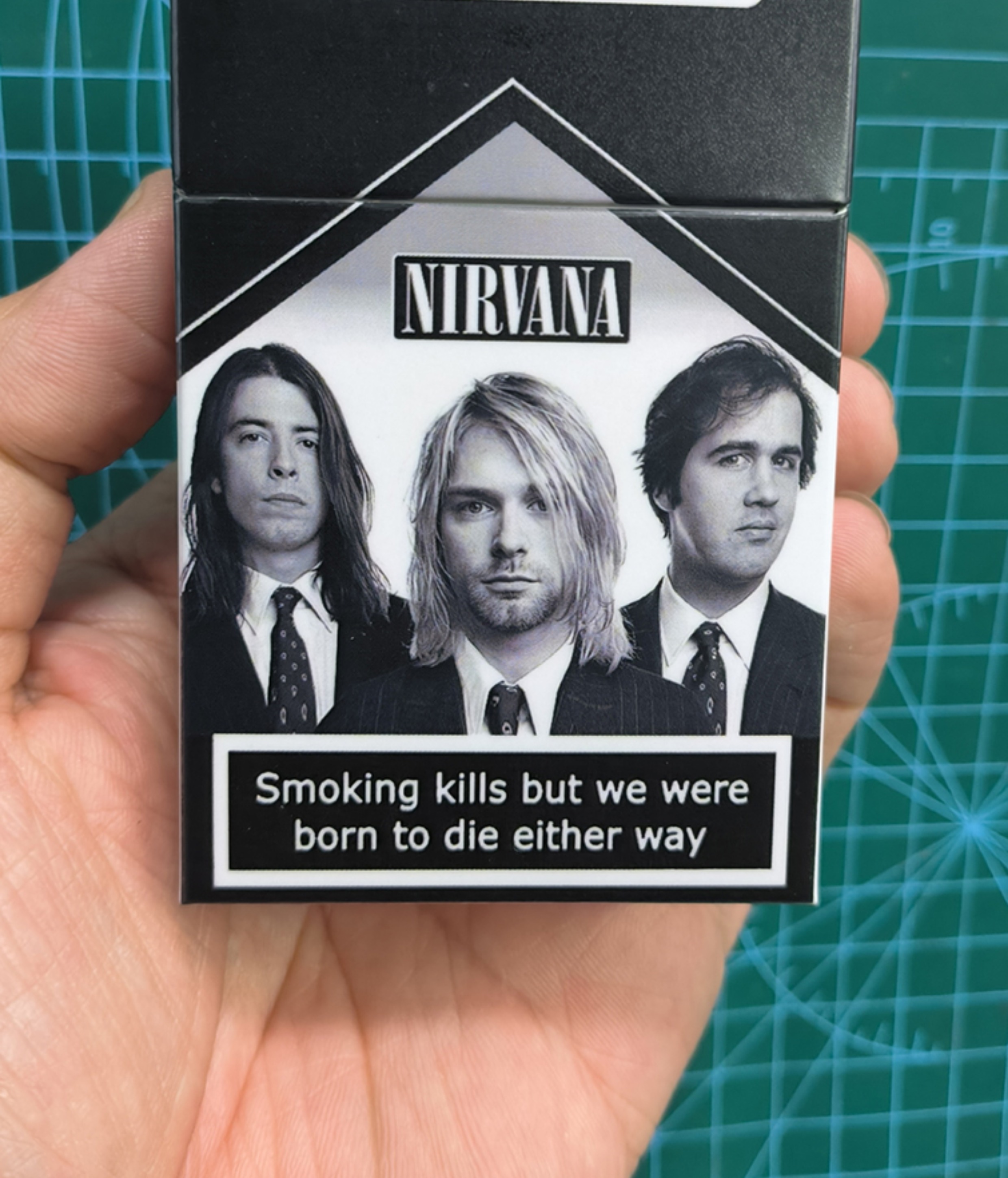 Nirvana Cigarette Box Fashion Peripheral Gift Packaging Can Be Customized