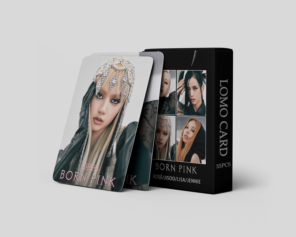 K-pop Black Pink Photo Card Back of Card Album Kpop Band