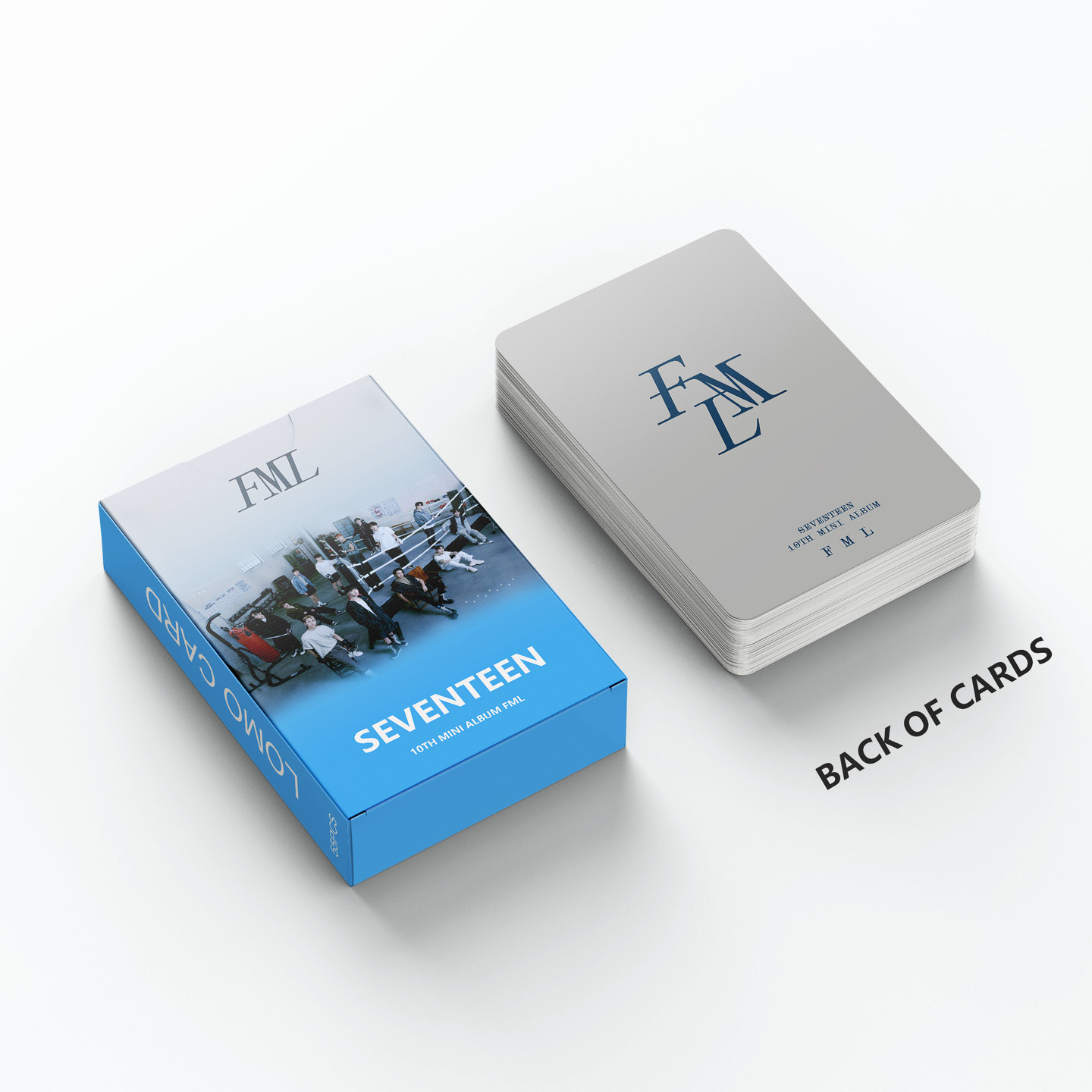 K-pop Seventeen Photo Card Back of Card Album Kpop Band