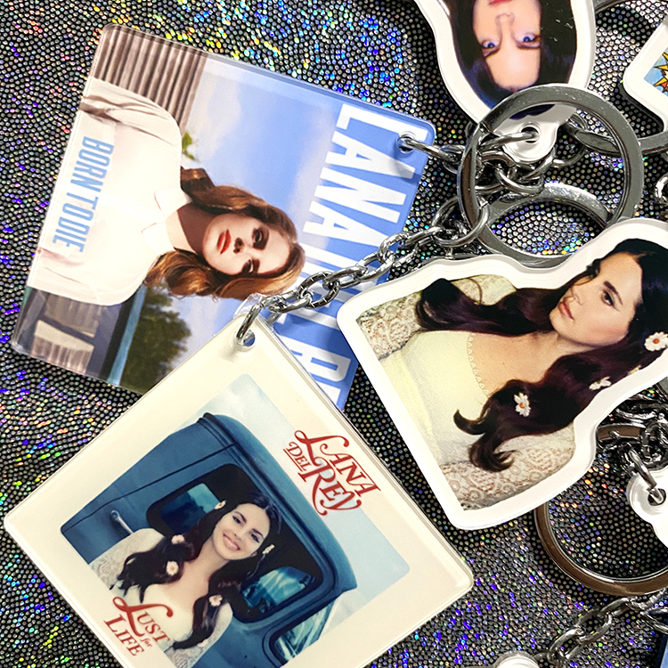 Lana Del Rey Album Mini Keychain Peripheral Accessories
