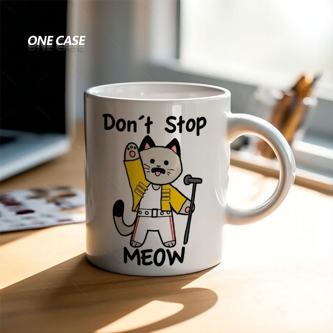 Queen Rock Band Peripheral Mugs Queen Band Coffee Cup Collectible-ONECASE.STUDIO