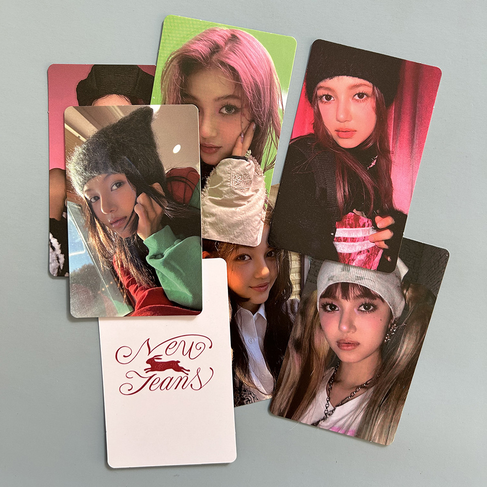K-pop New Jeans  Photo Card Album OMG Kpop Band