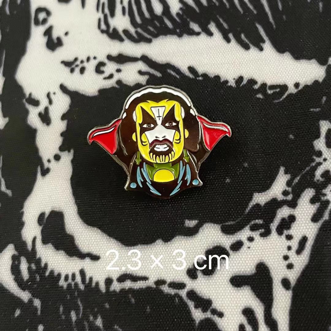 Nirvana Band Rock Musician Retro Brooch Rock Badge Pin