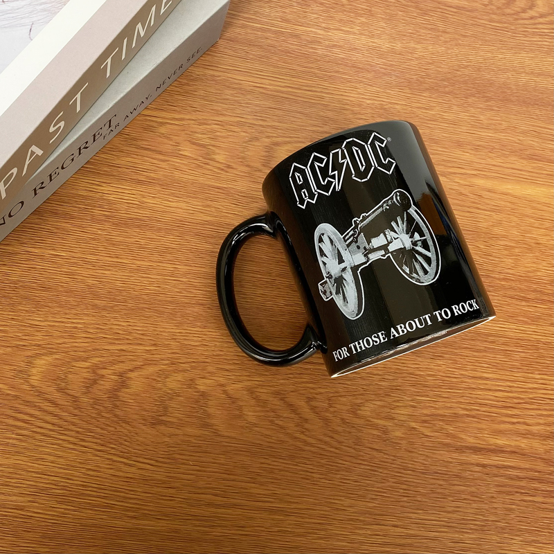 ACDC Retro Rock Band Peripheral Mugs Coffee Cup Collectible