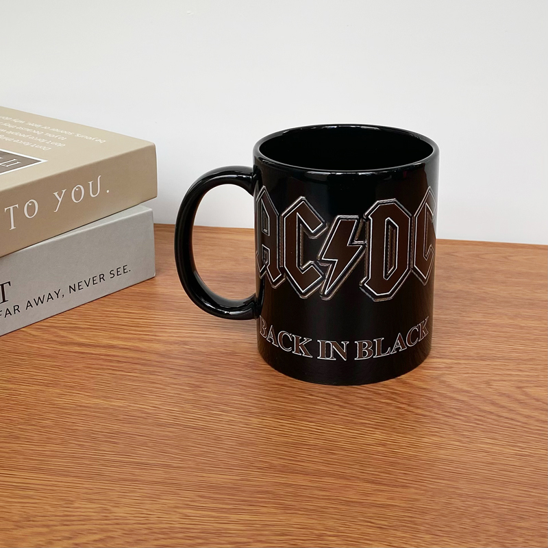 ACDC Retro Rock Band Peripheral Mugs Coffee Cup Collectible