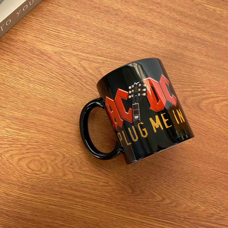 ACDC Retro Rock Band  Mugs Coffee Cup Peripheral Collectible