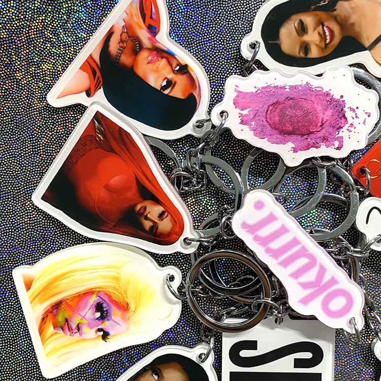 Nicki Minaj Album Mini Keychain Peripheral Accessories