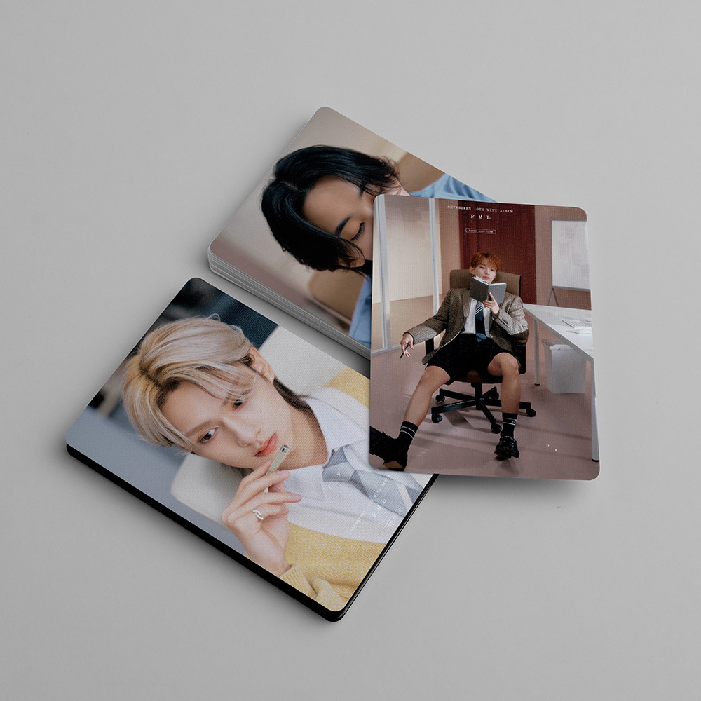 K-pop Seventeen Photo Card Back of Card Album Kpop Band