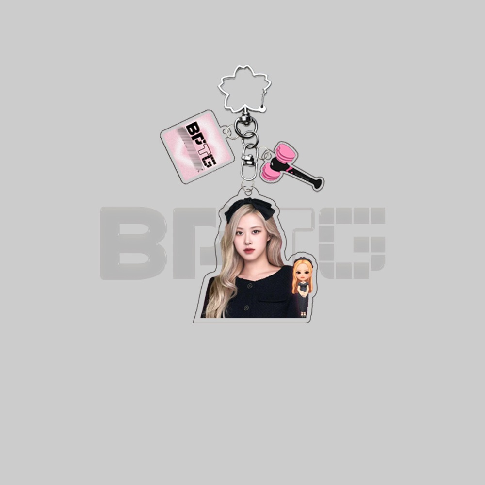 K-pop Band Black Pink Keychain Photoshoot Peripheral Kpop