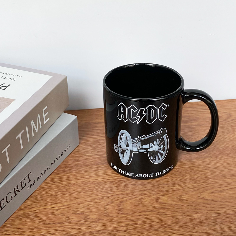 ACDC Retro Rock Band Peripheral Mugs Coffee Cup Collectible