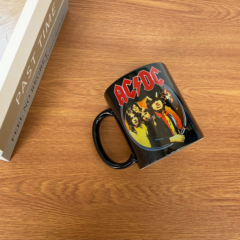 ACDC Retro Rock Band Peripheral Mugs Coffee Cup Collectible