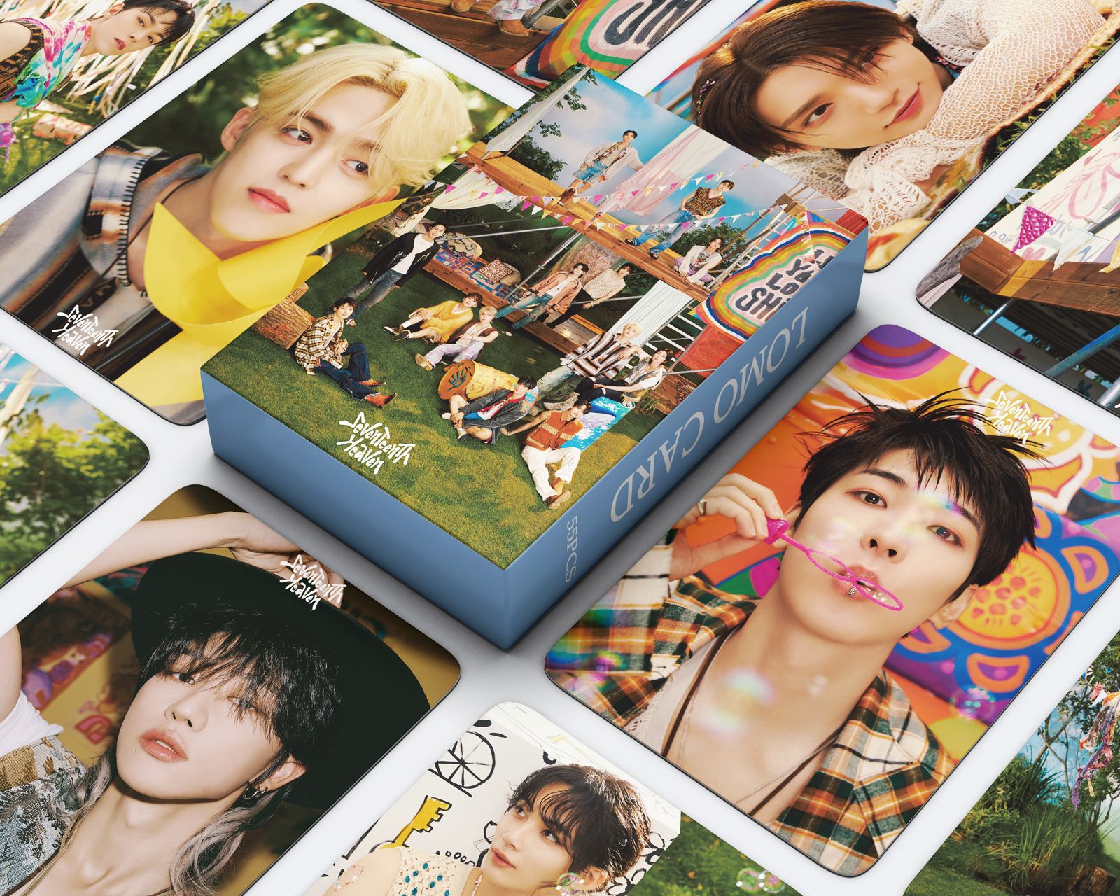 K-pop Seventeen Photo Card Back of Card Album Kpop Band