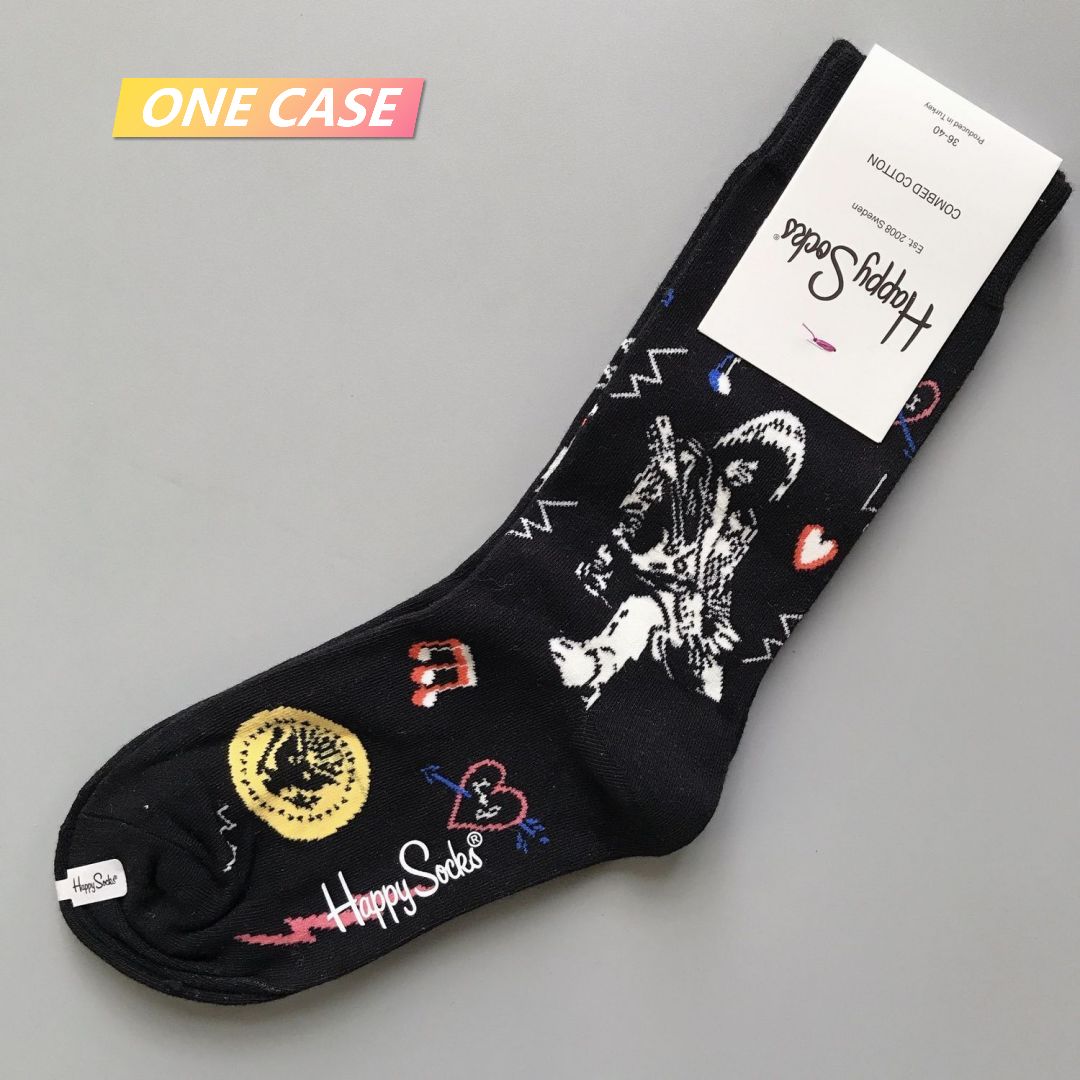 Queen Band Socks Joint Guitar Red Drum Cartoon Cute Socks-ONECASE.STUDIO