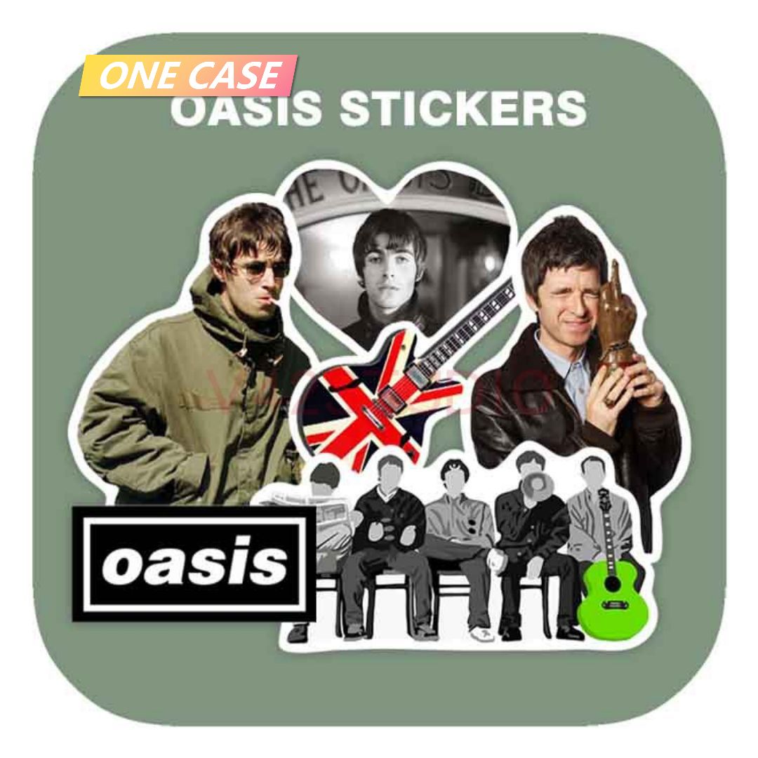 Oasis Sticker Abbey Road Deco Attached To Britpop Rock Peripheral Sticker-ONECASE.STUDIO