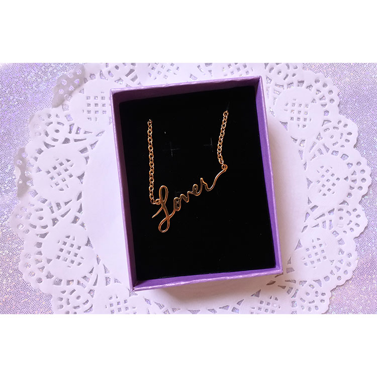 Tay*lor S wift Peripheral LOVER Album Love Fashion Necklace