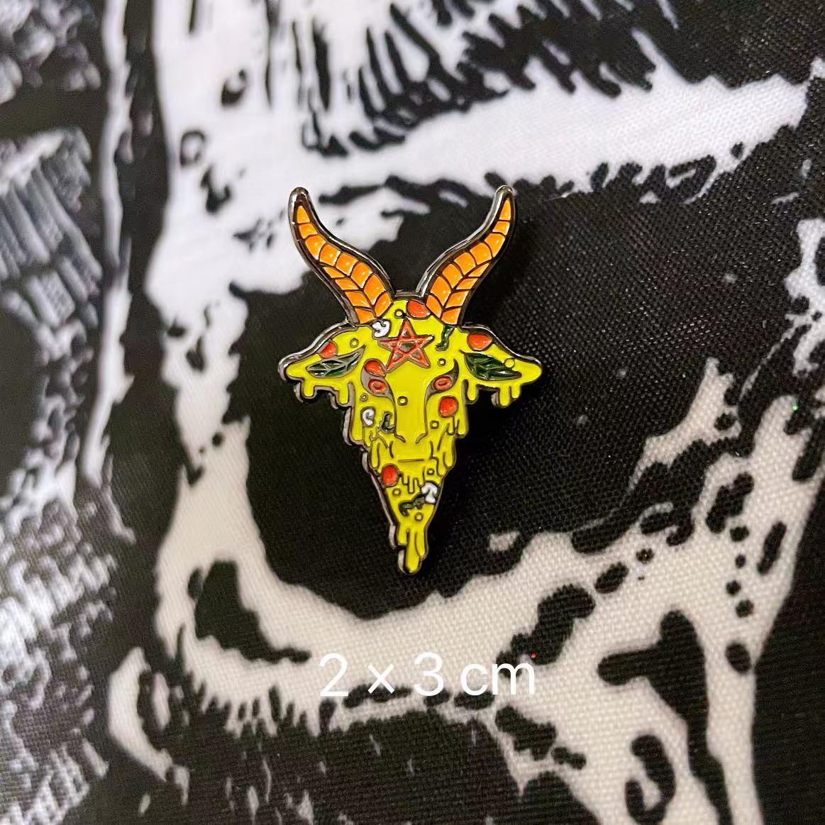 Nirvana Band Rock Musician Retro Brooch Rock Badge Pin