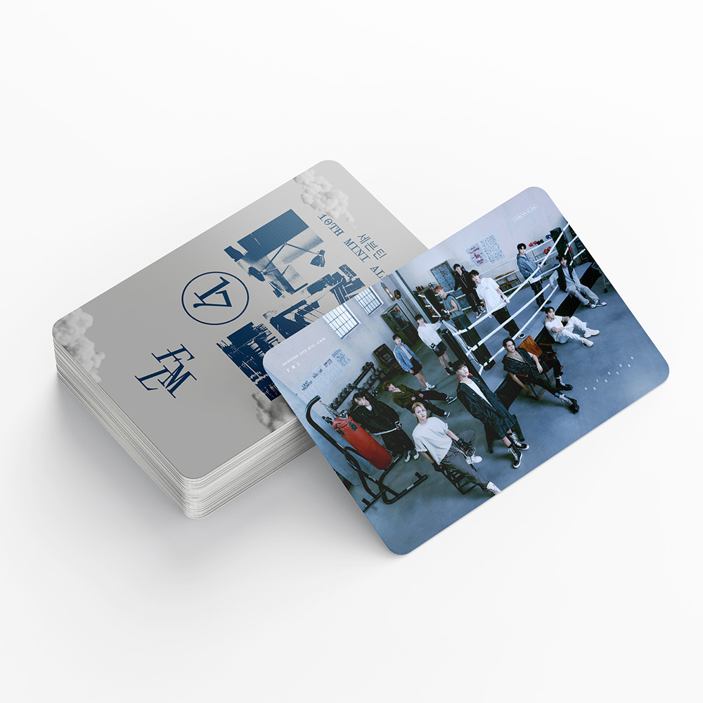 K-pop Seventeen Photo Card Back of Card Album Kpop Band