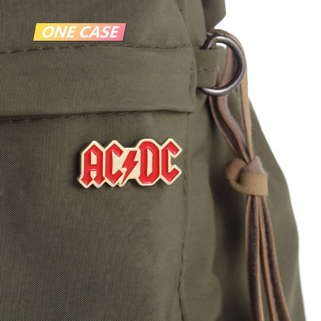 ACDC Band Rock Musician Retro Brooch Rock Badge Pin-ONECASE.STUDIO