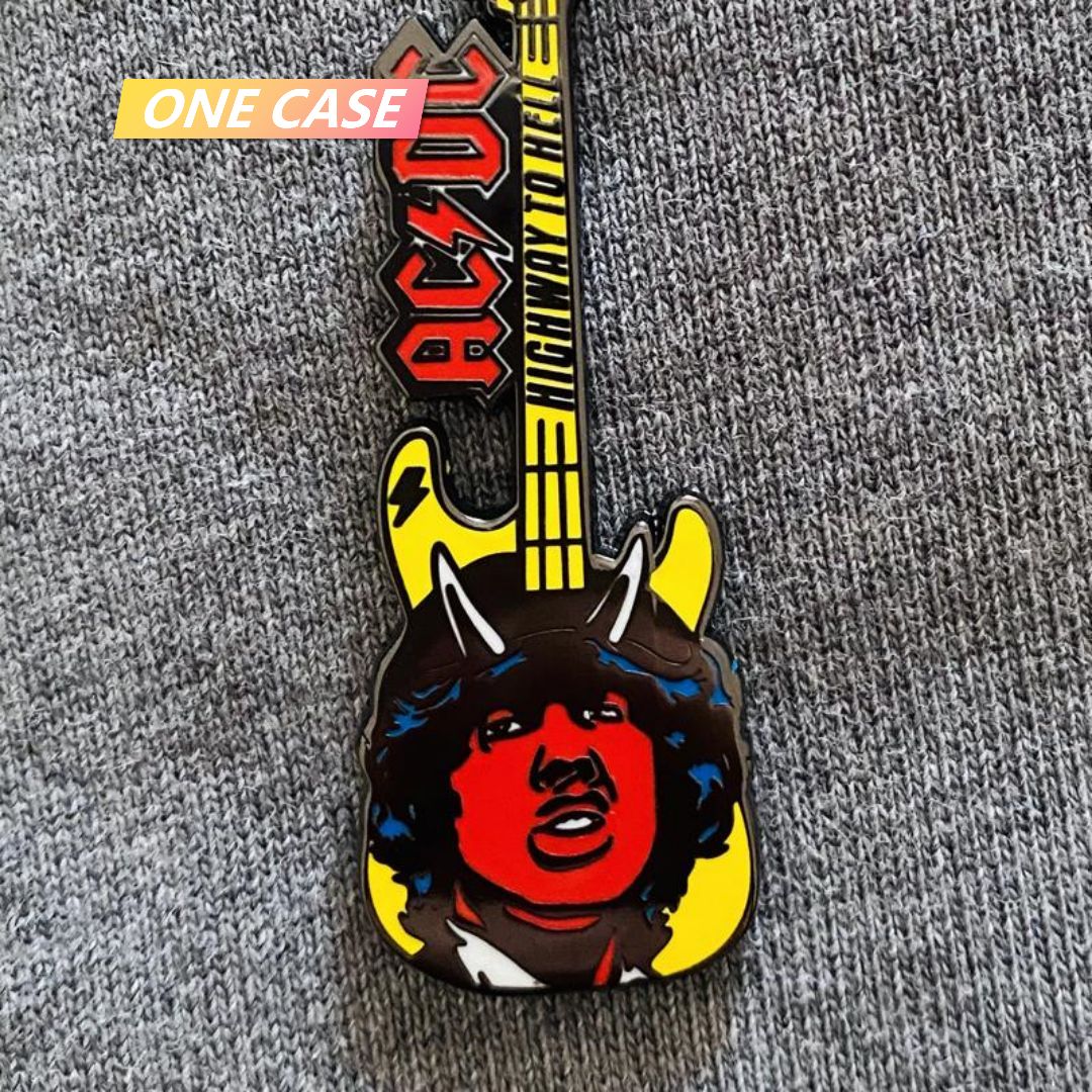 ACDC Band Rock Musician Retro Brooch Rock Badge Pin-ONECASE.STUDIO