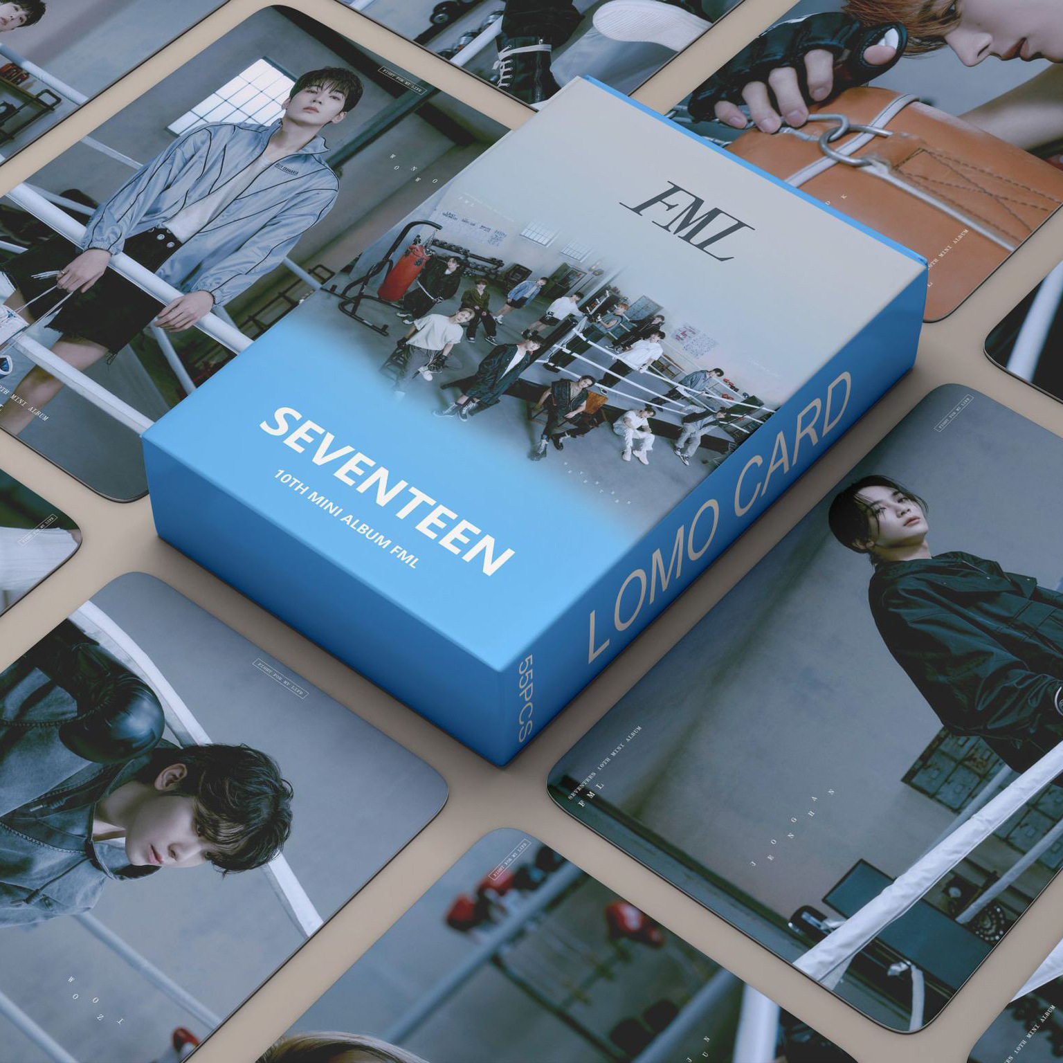 K-pop Seventeen Photo Card Back of Card Album Kpop Band