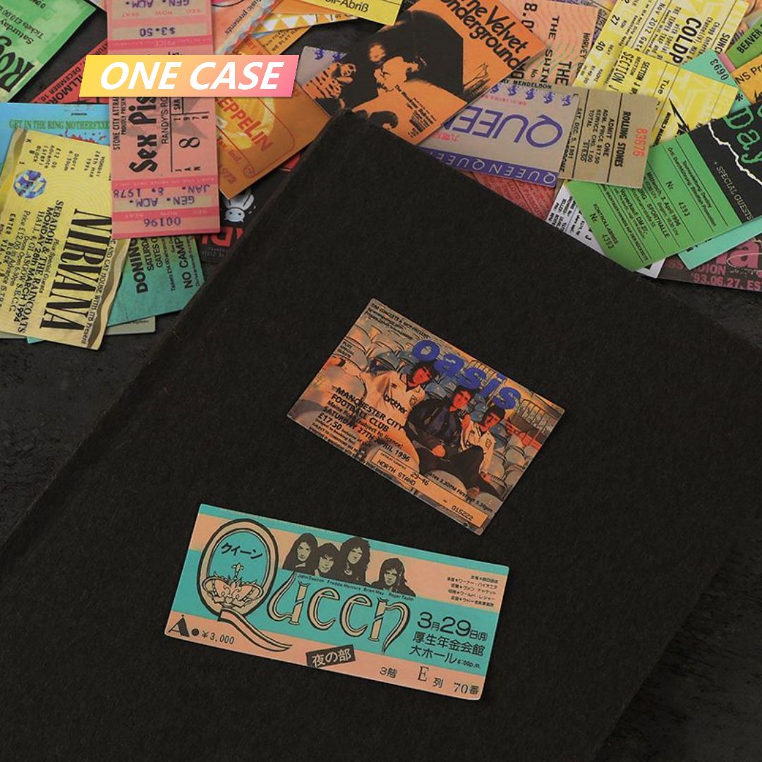 43 Rock Band Sticker Guns N 'Roses/Queen  Retro Computer Phone Pocket Sticker Waterproof Pocket Sticker Decoration-ONECASE.STUDIO