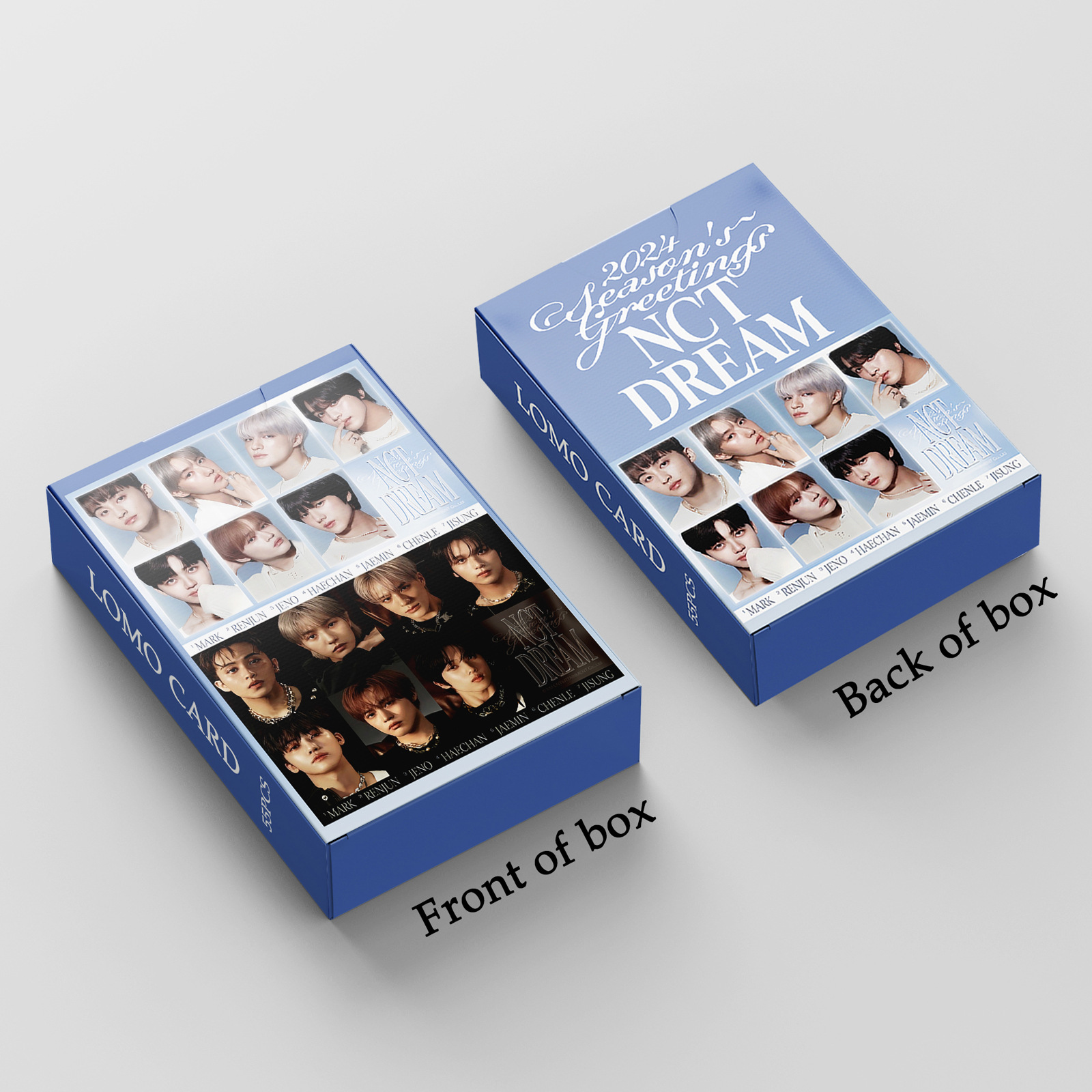 K-pop NCT-Dream Photo Card Back of Card Album Kpop Band