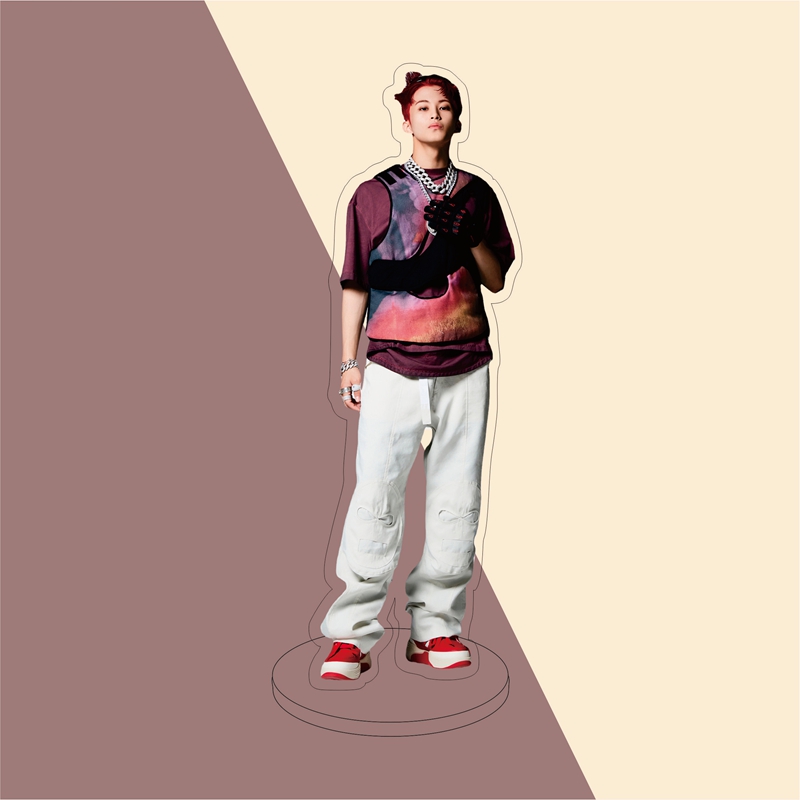 K-Pop NCT 127 Idol Acrylic Humanoid Standing Card