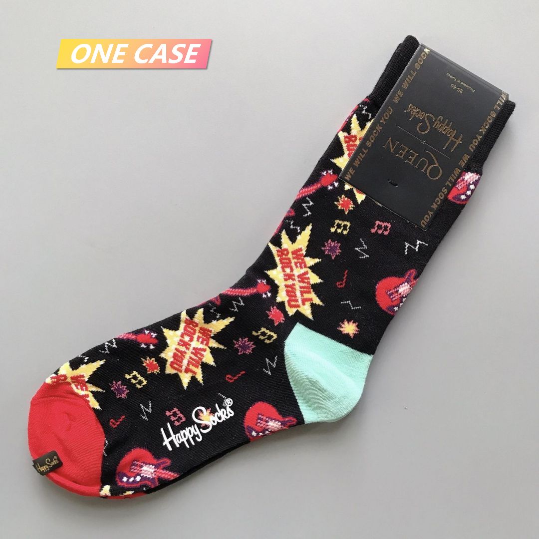 Queen Band Socks Joint Guitar Red Drum Cartoon Cute Socks-ONECASE.STUDIO