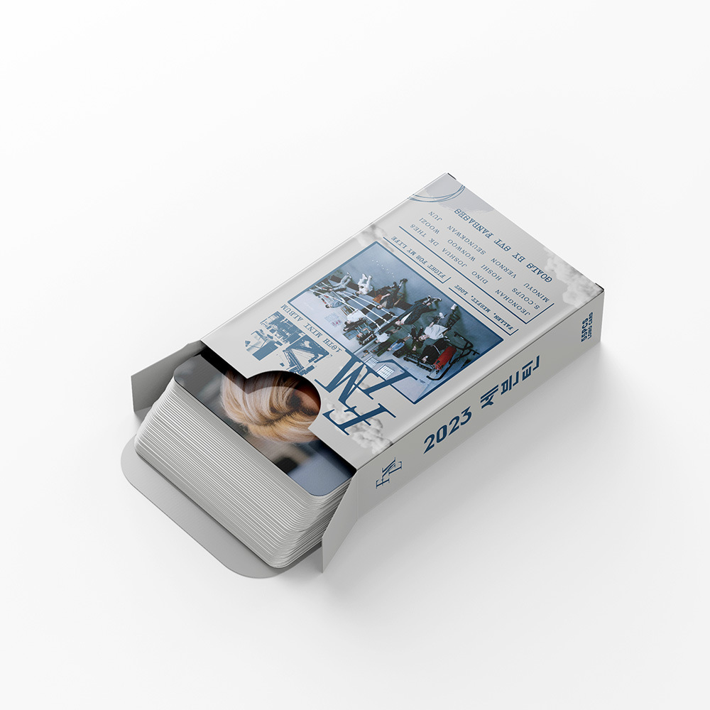 K-pop Seventeen Photo Card Back of Card Album Kpop Band