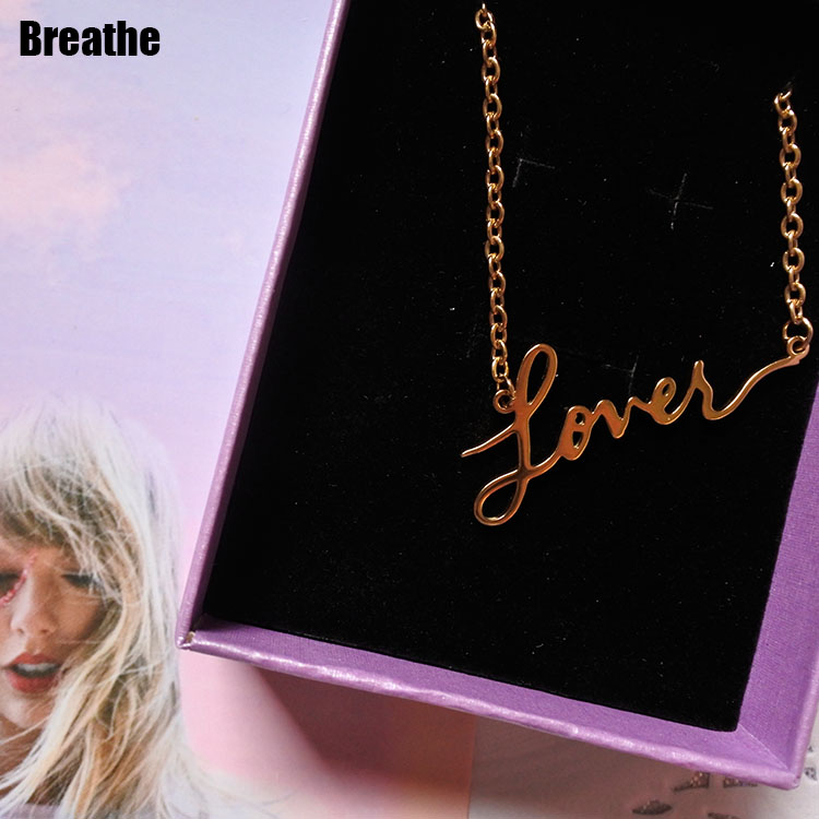 Tay*lor S wift Peripheral LOVER Album Love Fashion Necklace