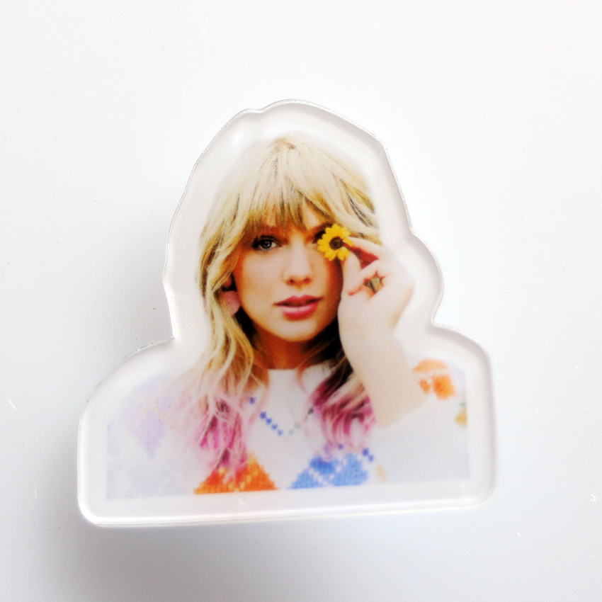 Taylor Swift Acrylic Brooch Badge Decoration 