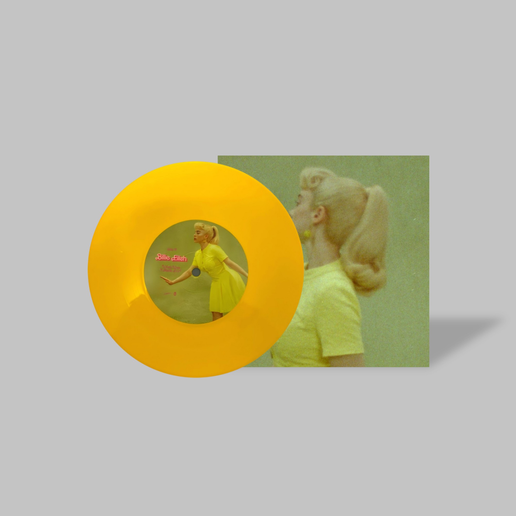 Billie Eilish Handmade Mini Vinyl Album Set All Albums Customised