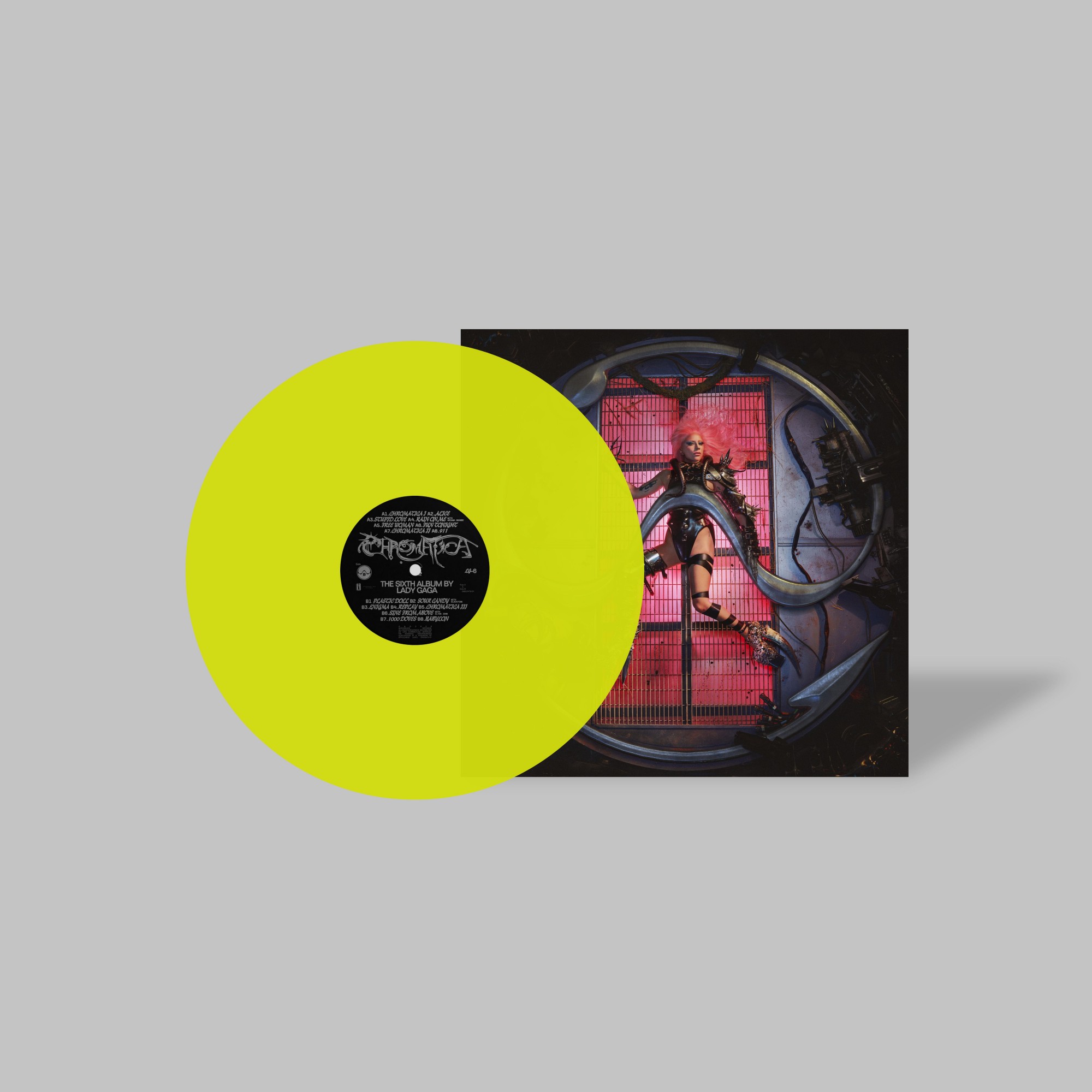 Lady Gaga Handmade Mini Vinyl Album Set All Albums Customised Gift 