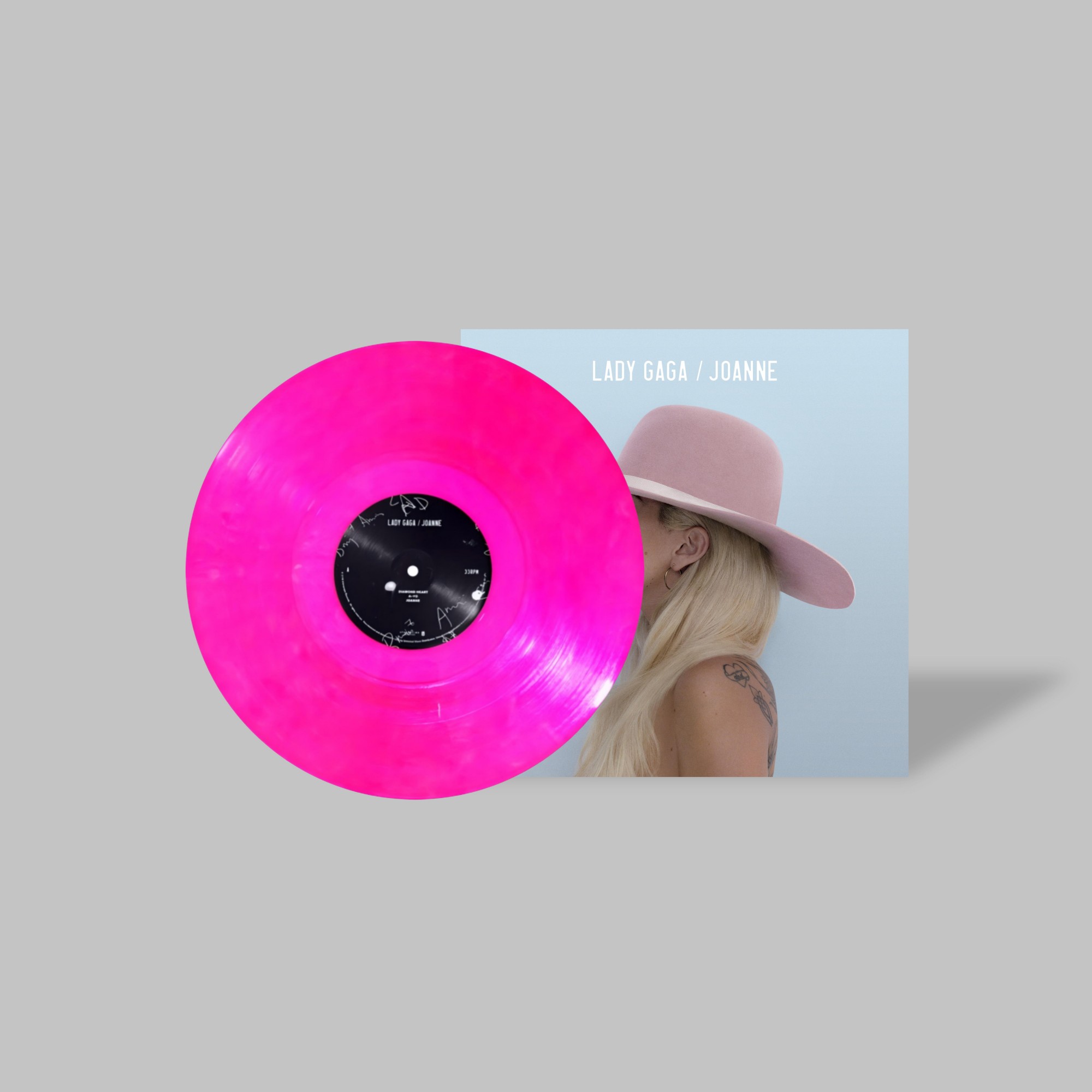 Lady Gaga Handmade Mini Vinyl Album Set All Albums Customised Gift 