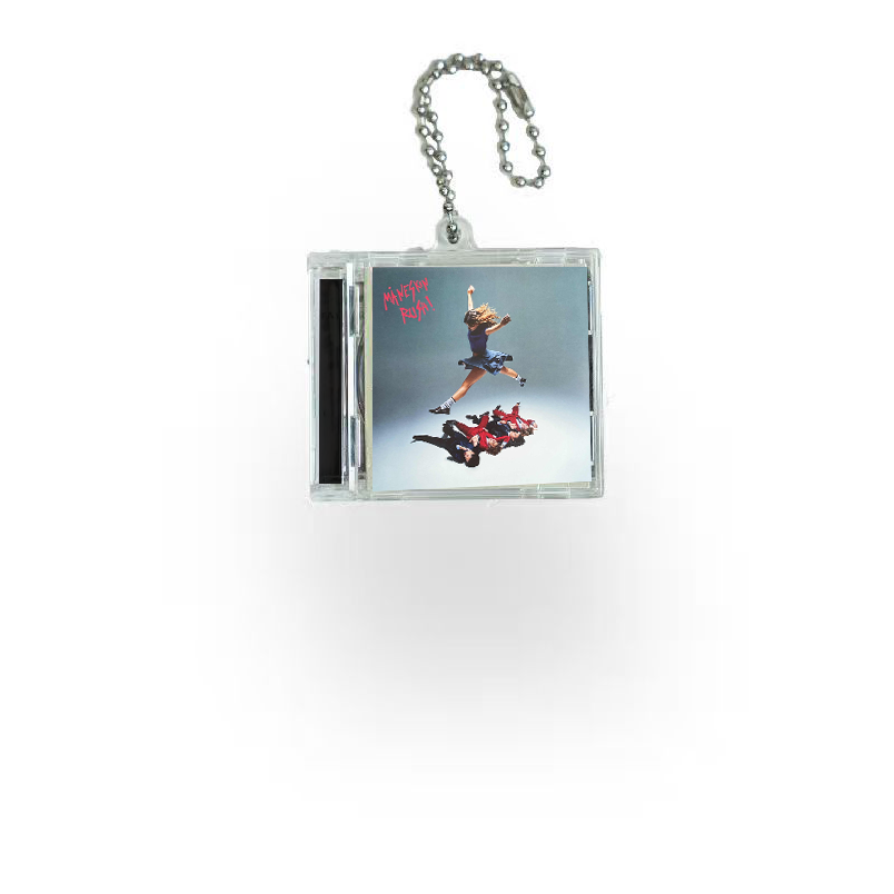 Maneskin Mini Vinyl NFC Album Keychain CD Music Keychain Pendant Customized 