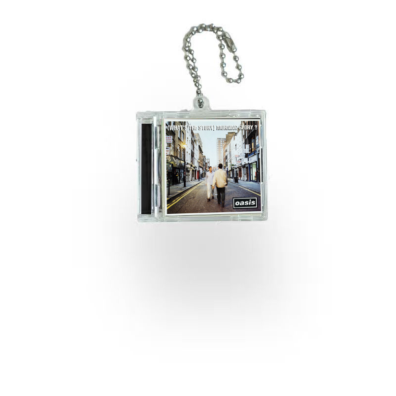 Oasis  Mini NFC Album Keychain CD Music Keychain Pendant Customized Mini Vinyl Album 