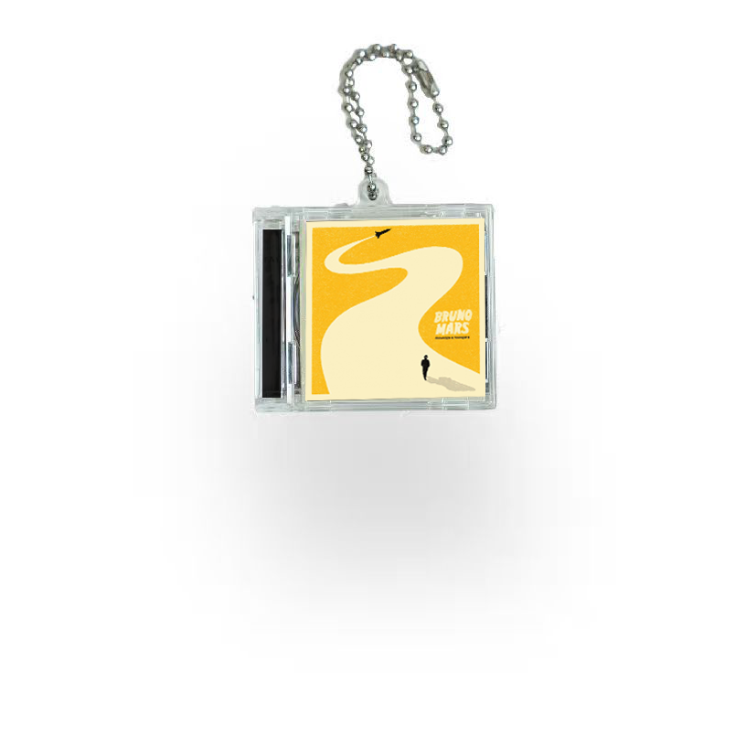 Bruno Mars Mini NFC Album Keychain CD Music Keychain Pendant Customized Mini 