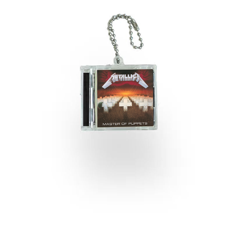 Metallica Mini NFC Album Keychain CD Music Keychain Pendant Customized Mini 