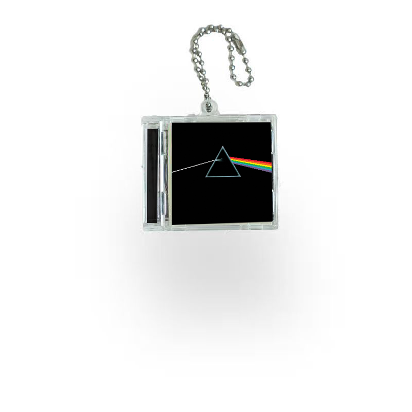 Pink  Floyd Mini Vinyl NFC Album Keychain CD Music Keychain Pendant Customized 