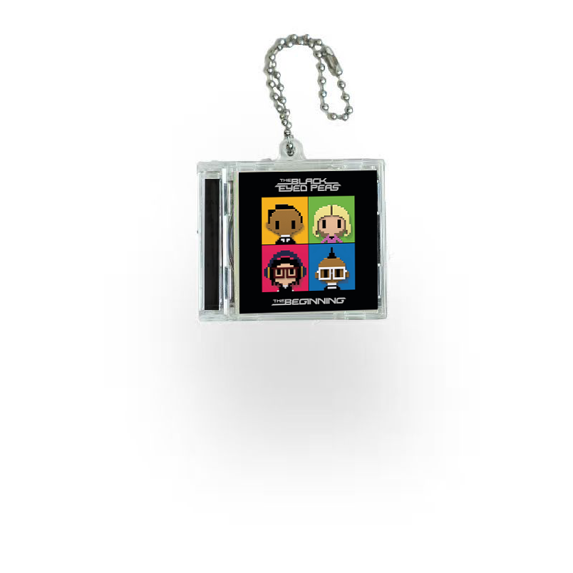Black Eyed Peas Mini NFC Album Keychain CD Music Keychain Pendant Customized Mini 