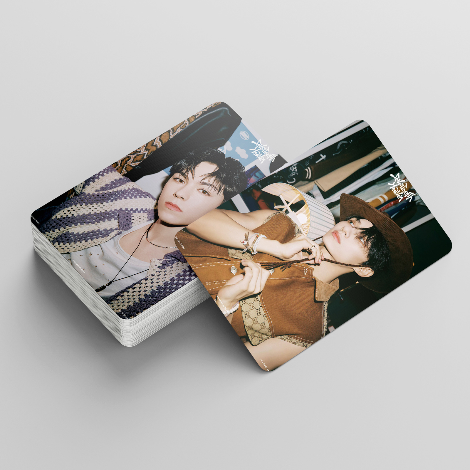 K-pop Seventeen Photo Card Back of Card Album Kpop Band